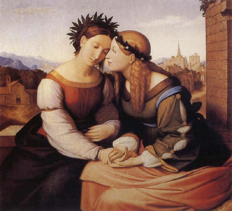 Italia and Germania, Friedrich Johann Overbeck